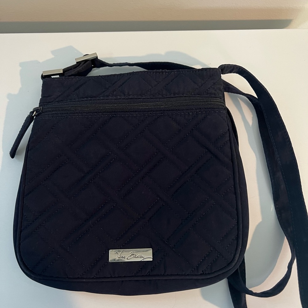 Vera Bradley Navy Blue Crossbody Bag. Like New
